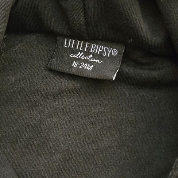 Little Bipsy Flannel Hooded Sweater Fall/‎ Winter Size 18-24months Toddler Boys - Picture 5 of 8